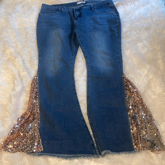 New with tag home folk sequin pink belles size 20 - Picture 6 of 7